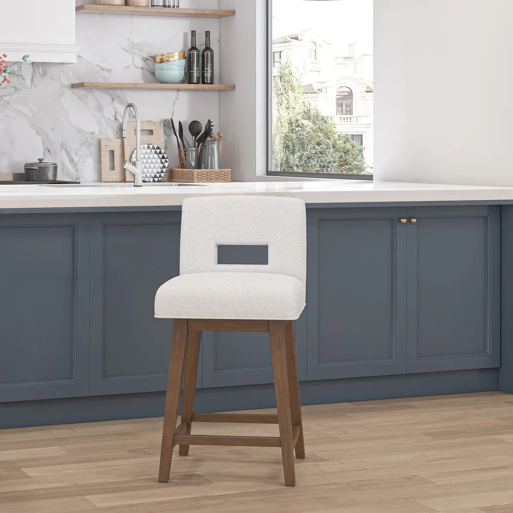 Jaek Brown Counter Height Adjustable Stool - Thumbnail - Image 2