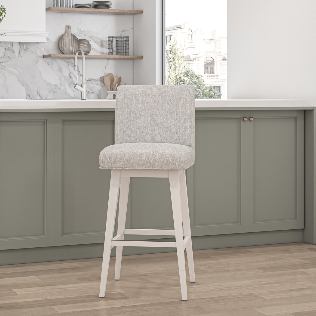 Nerton Beige Counter Height Adjustable Stool - Thumbnail - Image 3