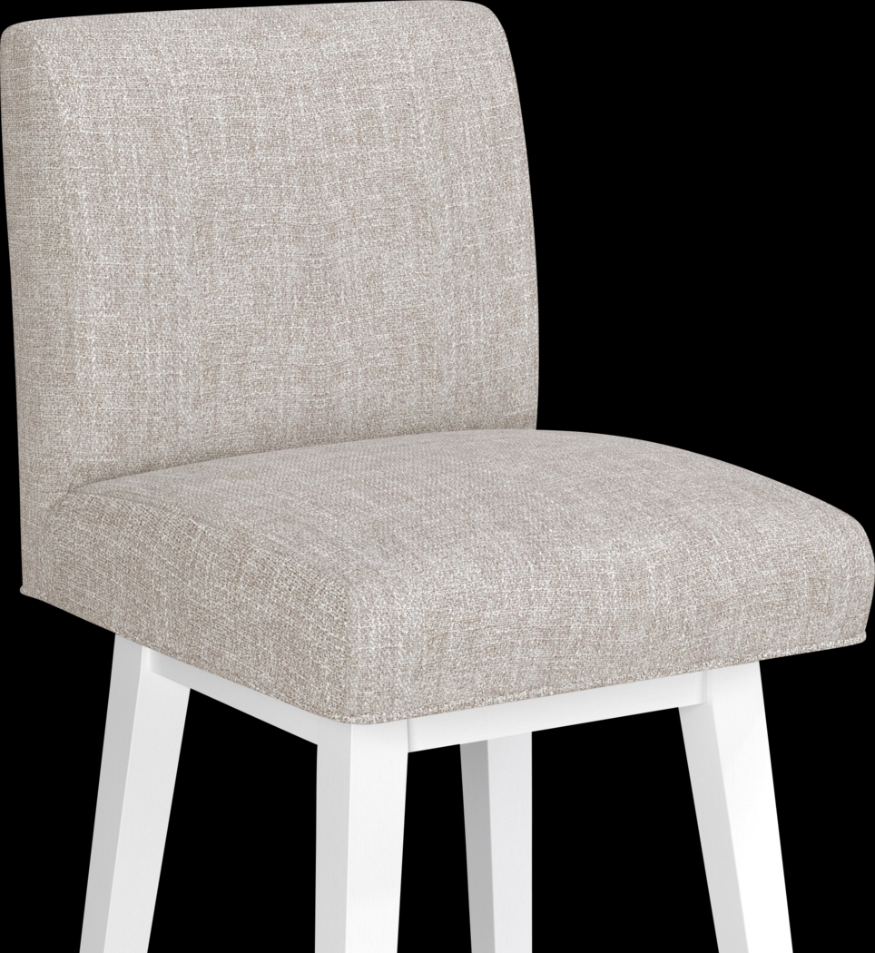 Nerton Beige Counter Height Adjustable Stool - Thumbnail - Image 4