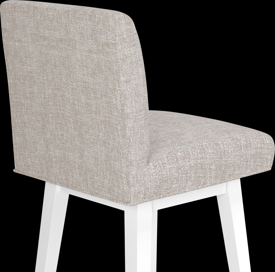 Nerton Beige Counter Height Adjustable Stool - Thumbnail - Image 5