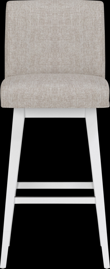 Nerton Beige Counter Height Adjustable Stool - Thumbnail - Image 1