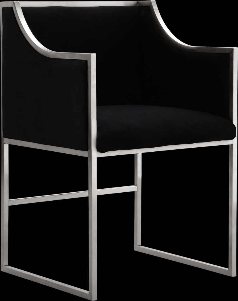 Atara Black Accent Chair - Thumbnail - Image 1