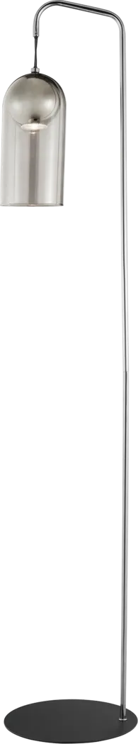 Atchinson Point Silver Floor Lamp - Thumbnail - Image 1