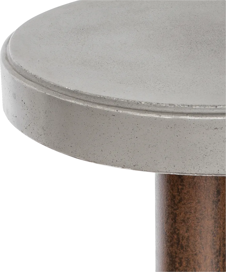 Atchison Dark Gray Outdoor Barstool - Thumbnail - Image 2