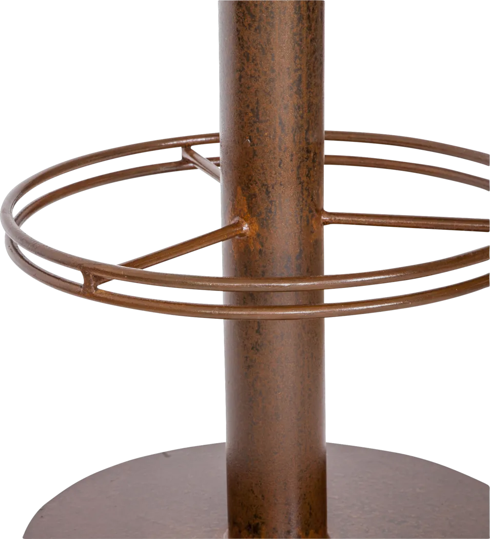 Atchison Dark Gray Outdoor Barstool - Thumbnail - Image 3