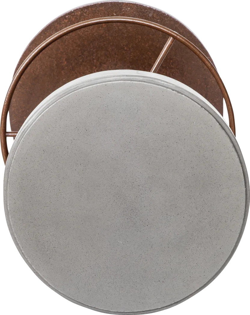 Atchison Dark Gray Outdoor Barstool - Thumbnail - Image 4