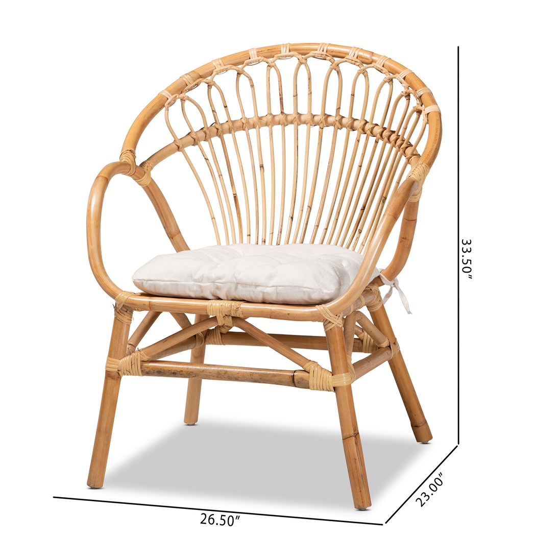 Atella Ann I Brown Arm Chair - Thumbnail - Image 10