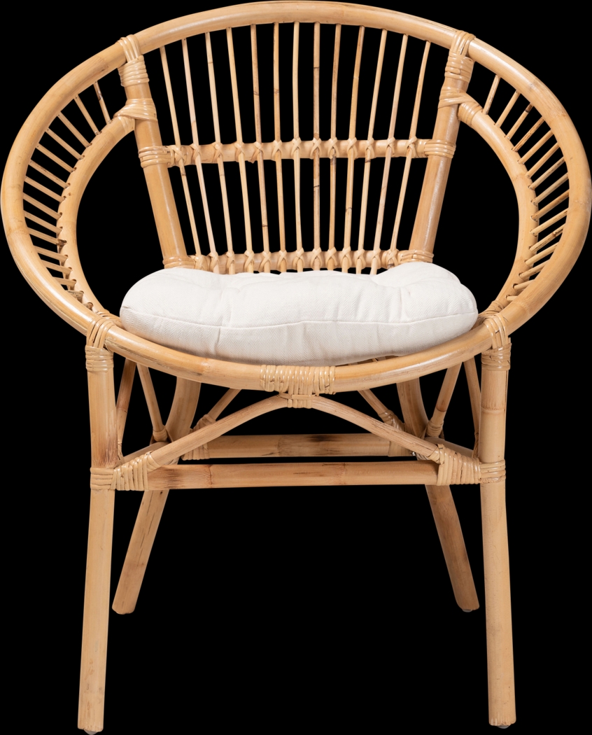 Atella Ann II Brown Arm Chair - Thumbnail - Image 3