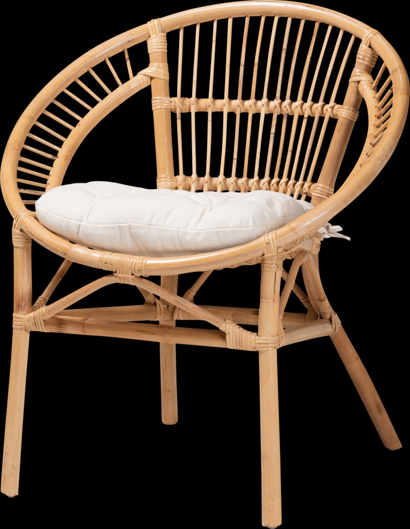 Atella Ann II Brown Arm Chair - Thumbnail - Image 1