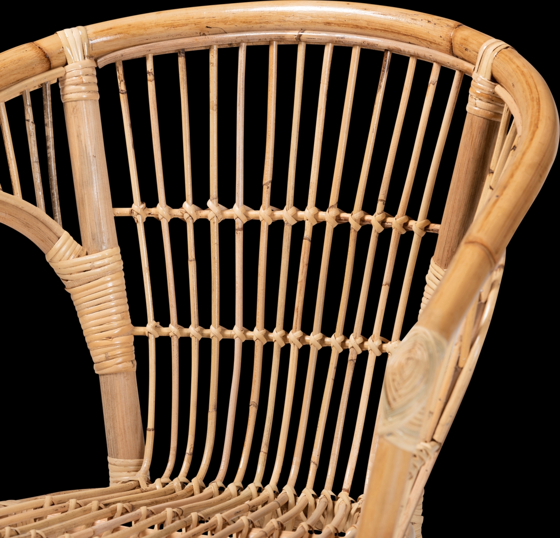 Atella Ann III Brown 3 Pc Accent Chair and End Table Set - Thumbnail - Image 5