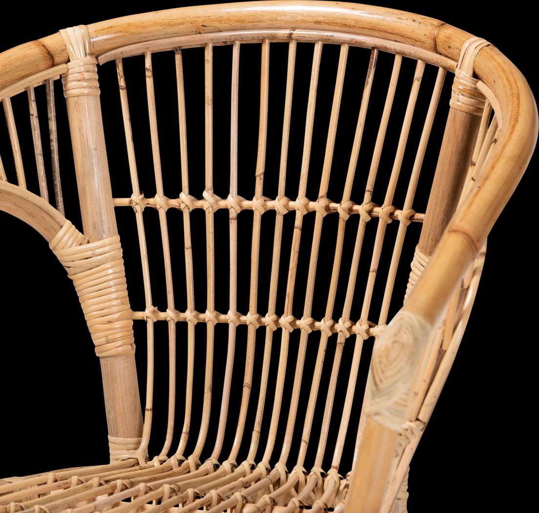 Atella Ann III Brown Arm Chair, Set of 2 - Thumbnail - Image 5