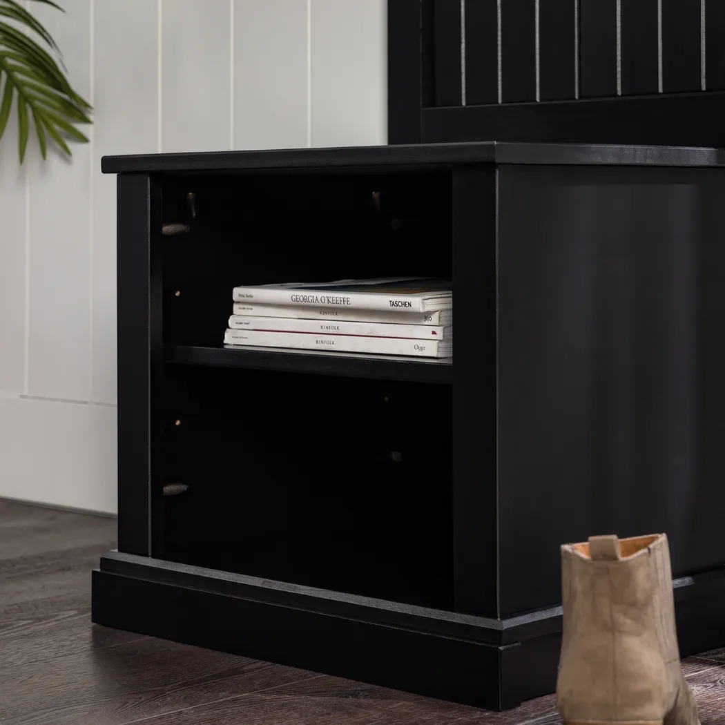 Athaniel Black Hall Tree - Thumbnail - Image 2