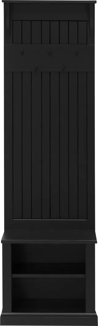 Athaniel Black Hall Tree - Thumbnail - Image 1