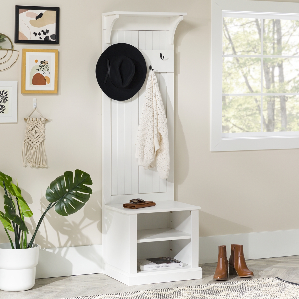 Athaniel White Hall Tree - Thumbnail - Image 3