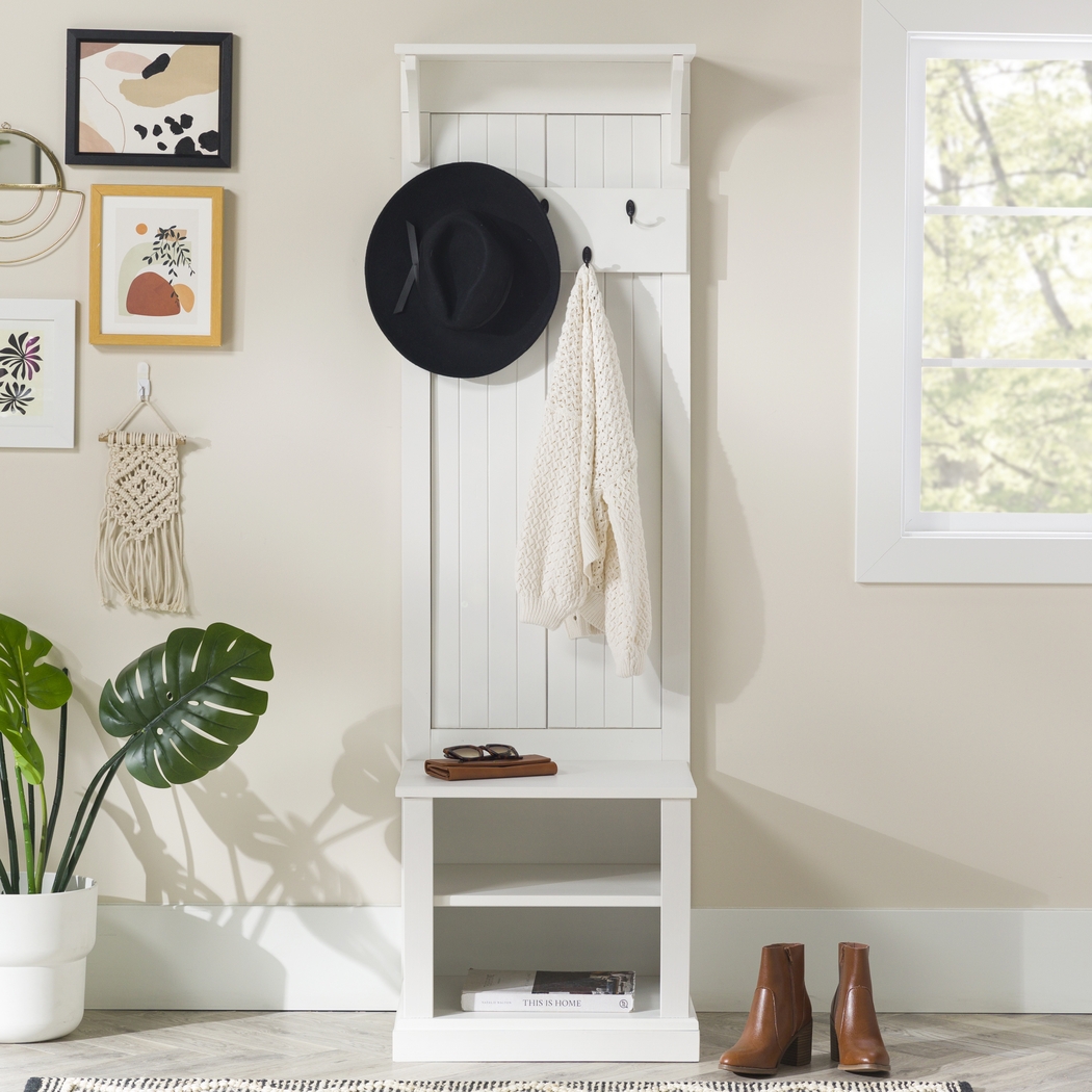 Athaniel White Hall Tree - Thumbnail - Image 4