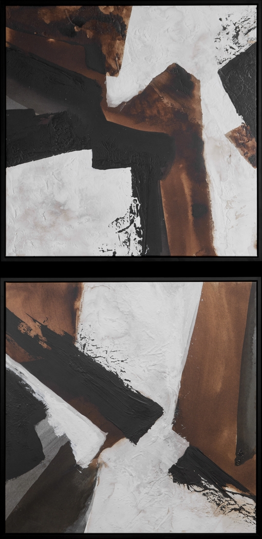 Athee Black Artwork, Set of 2 - Thumbnail - Image 1