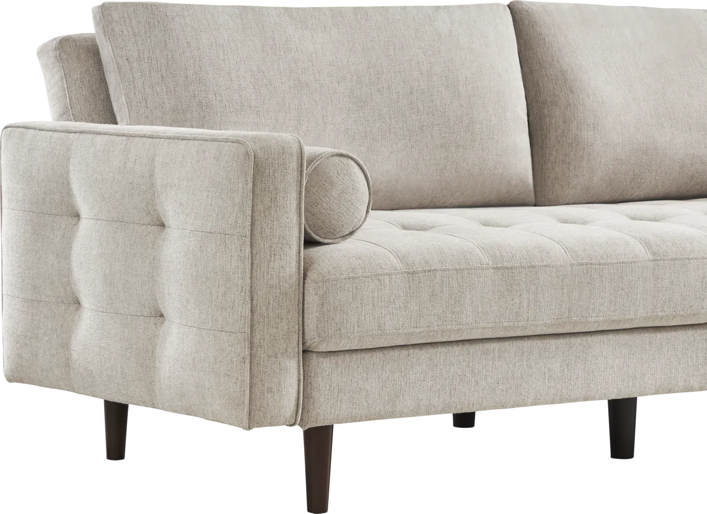 Athens Dove Convertible Sleeper Sofa - Image 6