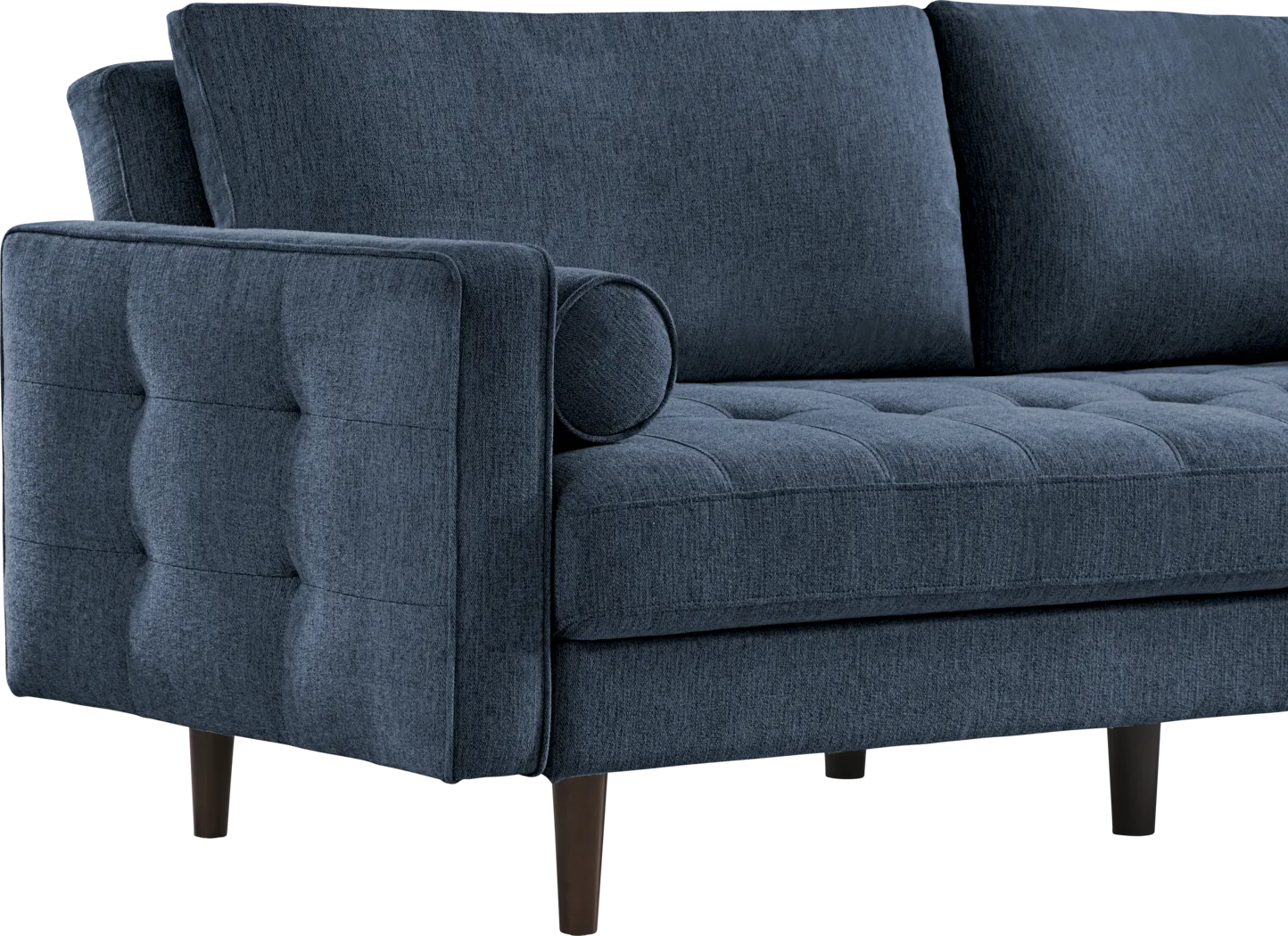 Athens Navy Convertible Sleeper Sofa - Image 12