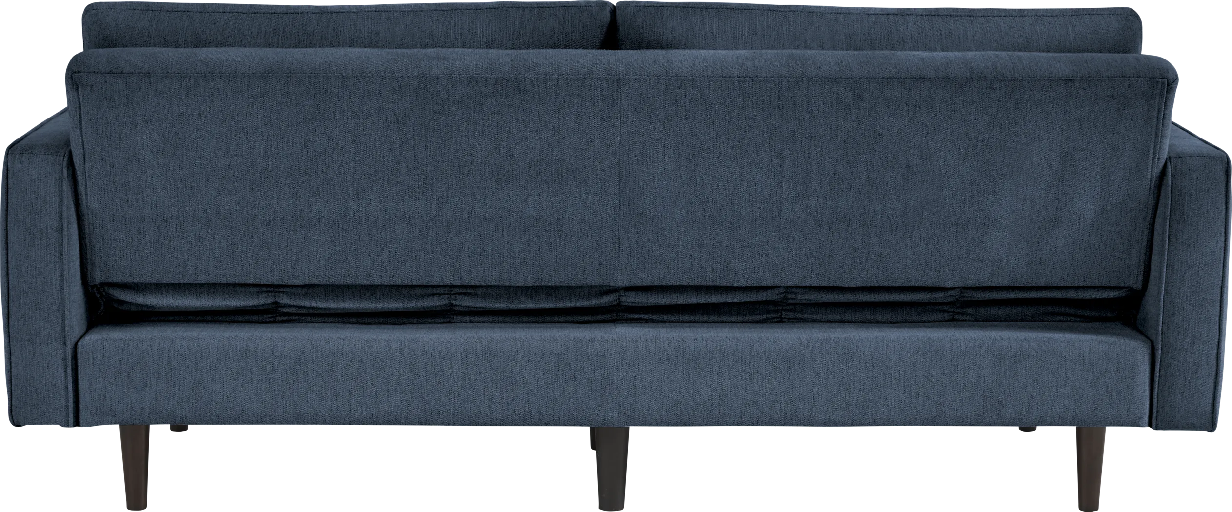 Athens Navy Convertible Sleeper Sofa - Image 7