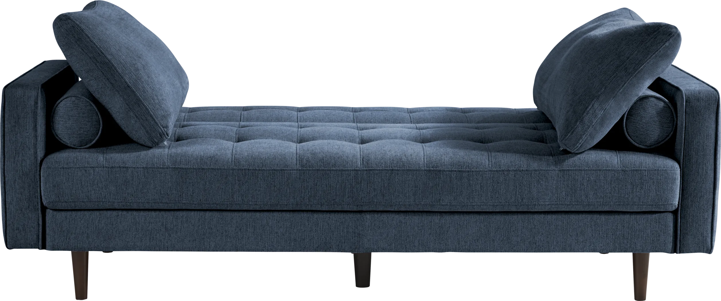 Athens Navy Convertible Sleeper Sofa - Image 8
