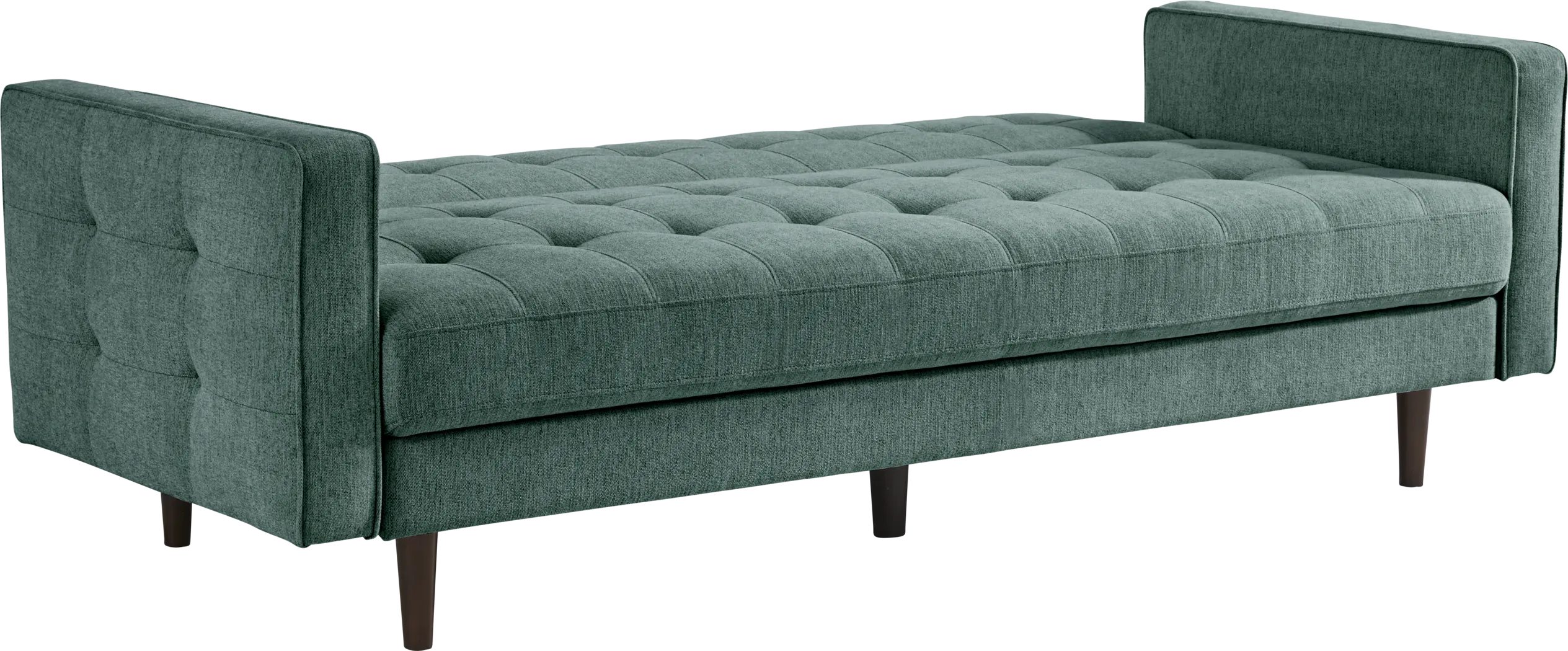 Athens Teal Convertible Sleeper Sofa - Image 11