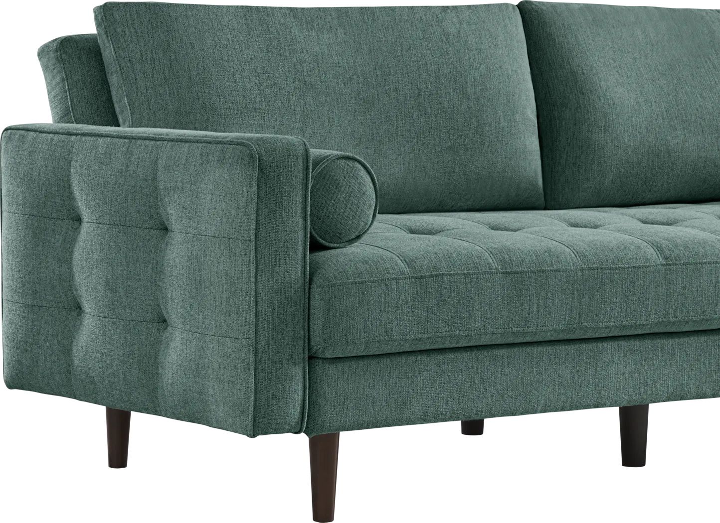 Athens Teal Convertible Sleeper Sofa - Image 12