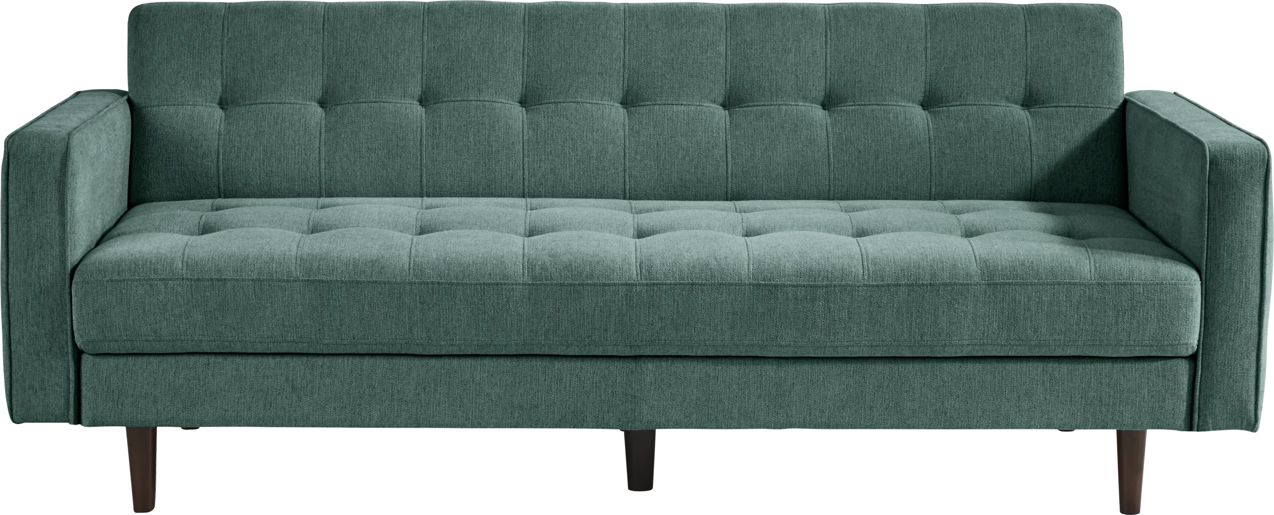 Athens Teal Convertible Sleeper Sofa - Image 5