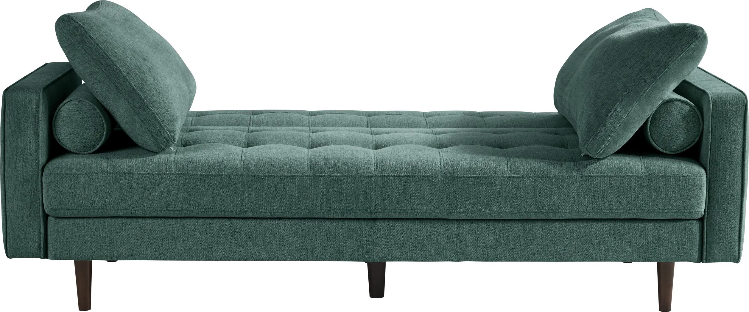 Athens Teal Convertible Sleeper Sofa - Image 8