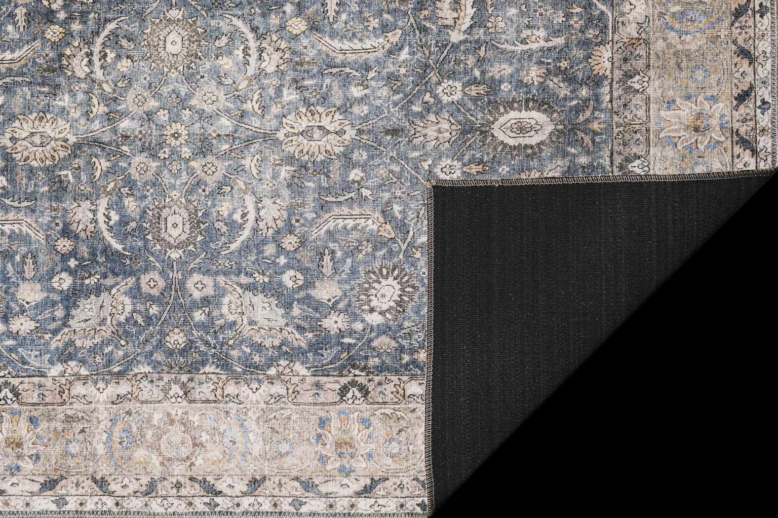 Ativer Blue 8'4 x 11'6 Rug - Thumbnail - Image 4