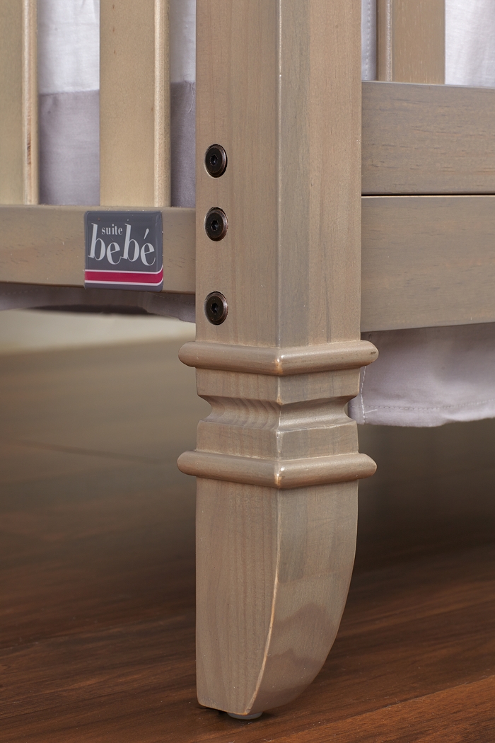 Atley Gray Convertible Crib with Toddler Rail - Thumbnail - Image 5