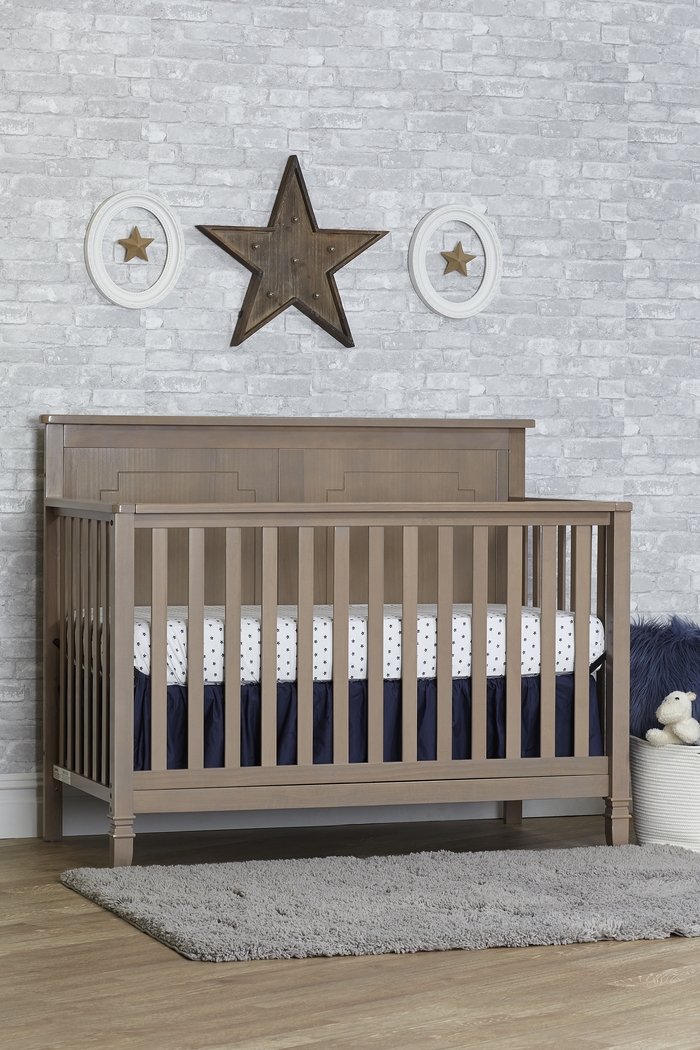 Atley Gray Convertible Crib with Toddler Rail - Thumbnail - Image 11