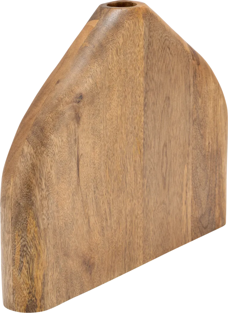 Atmell Brown 11 in. Vase - Thumbnail - Image 4