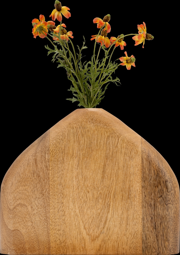 Atmell Brown 9 in. Vase - Thumbnail - Image 2