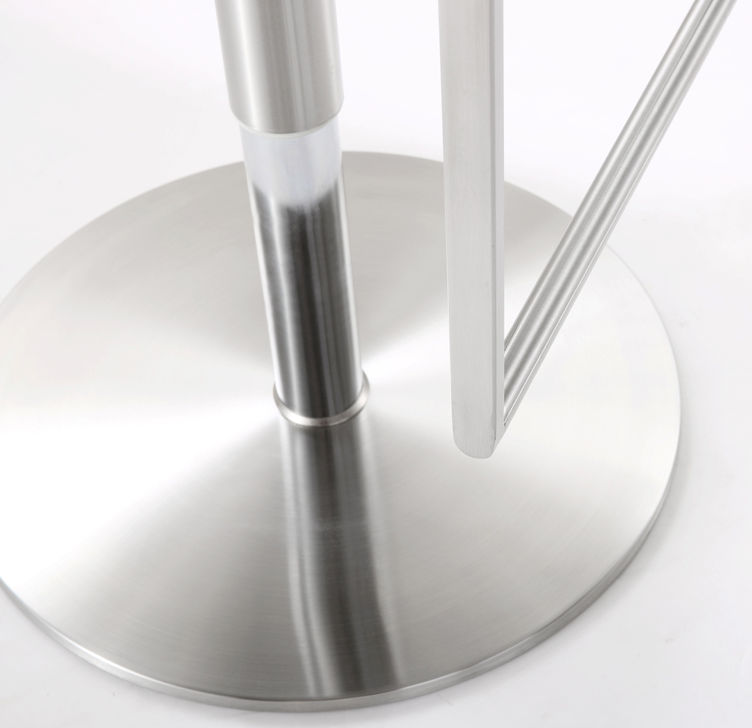 Atrani Gray Adjustable Swivel Barstool - Thumbnail - Image 3