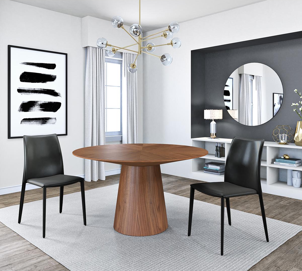 Attakapas Black Dining Chair, Set of 2 - Thumbnail - Image 2