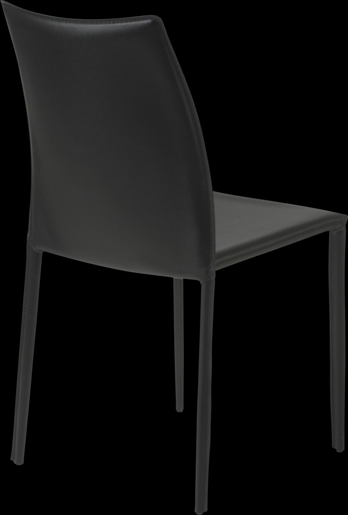 Attakapas Black Dining Chair, Set of 2 - Thumbnail - Image 5