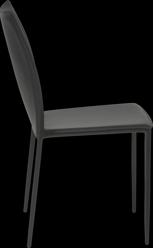 Attakapas Black Dining Chair, Set of 2 - Thumbnail - Image 6