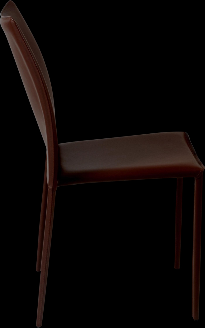 Attakapas Brown Dining Chair, Set of 2 - Thumbnail - Image 4