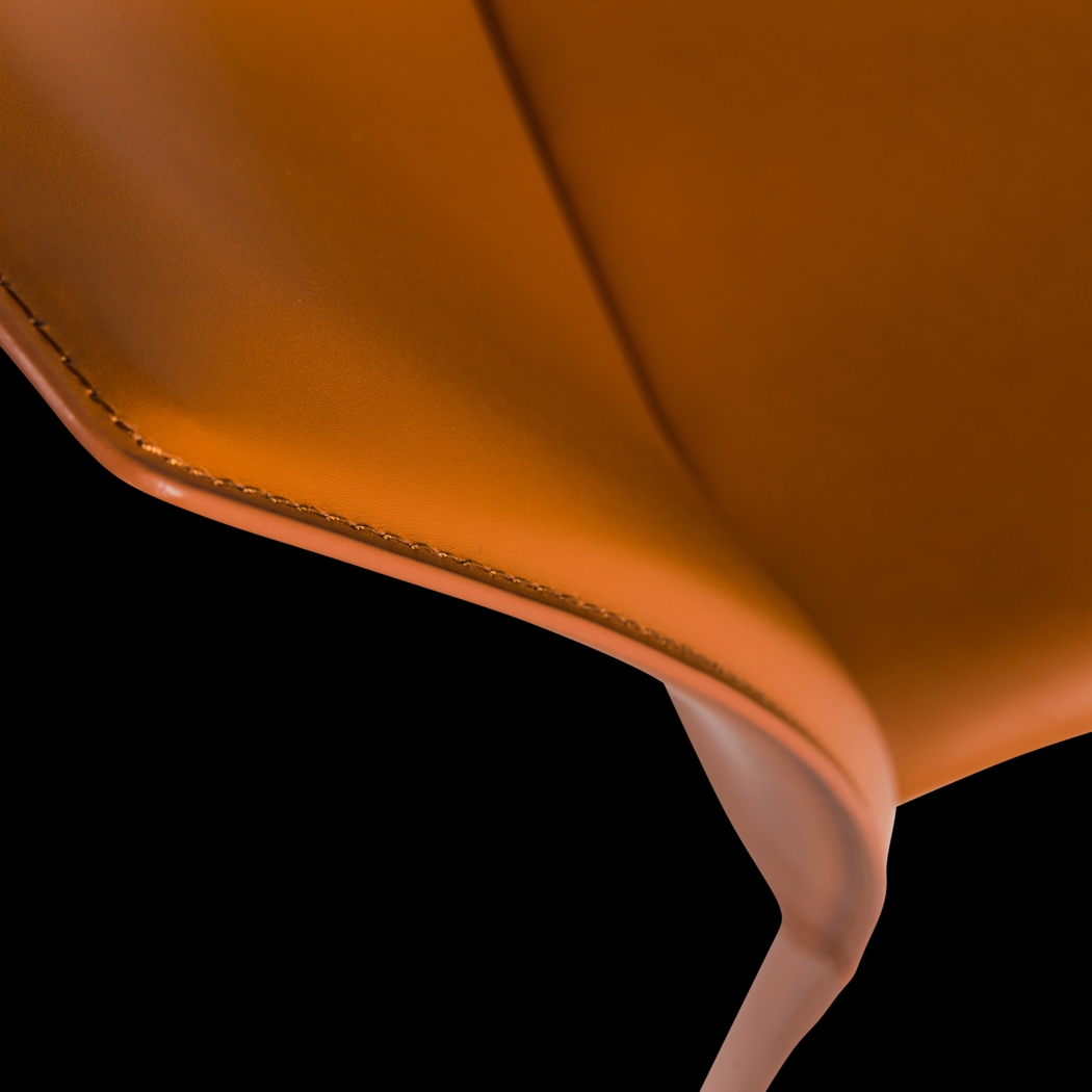 Attakapas Cognac Dining Chair, Set of 2 - Thumbnail - Image 9