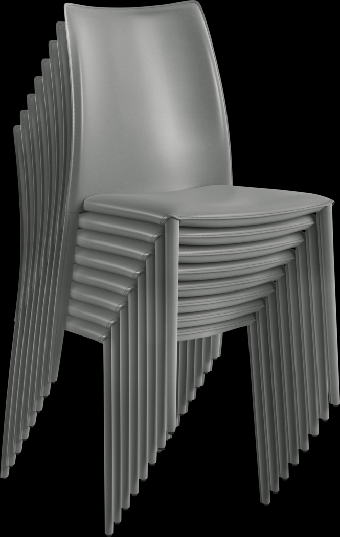 Attakapas Gray Dining Chair, Set of 2 - Thumbnail - Image 8