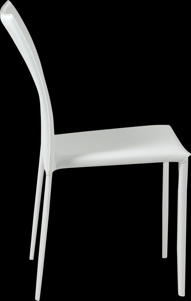 Attakapas White Dining Chair, Set of 2 - Thumbnail - Image 5