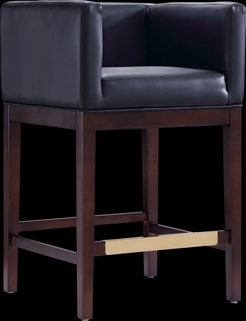 Atterbrock Black Counter Height Stool - Thumbnail - Image 1