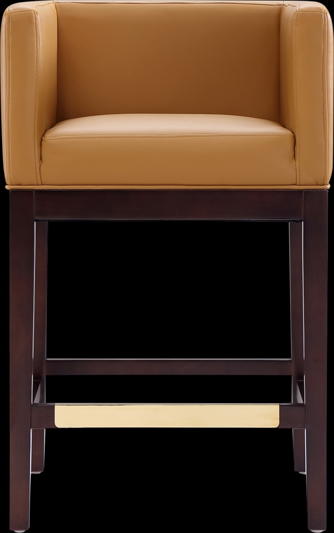 Atterbrock Camel Counter Height Stool - Thumbnail - Image 4