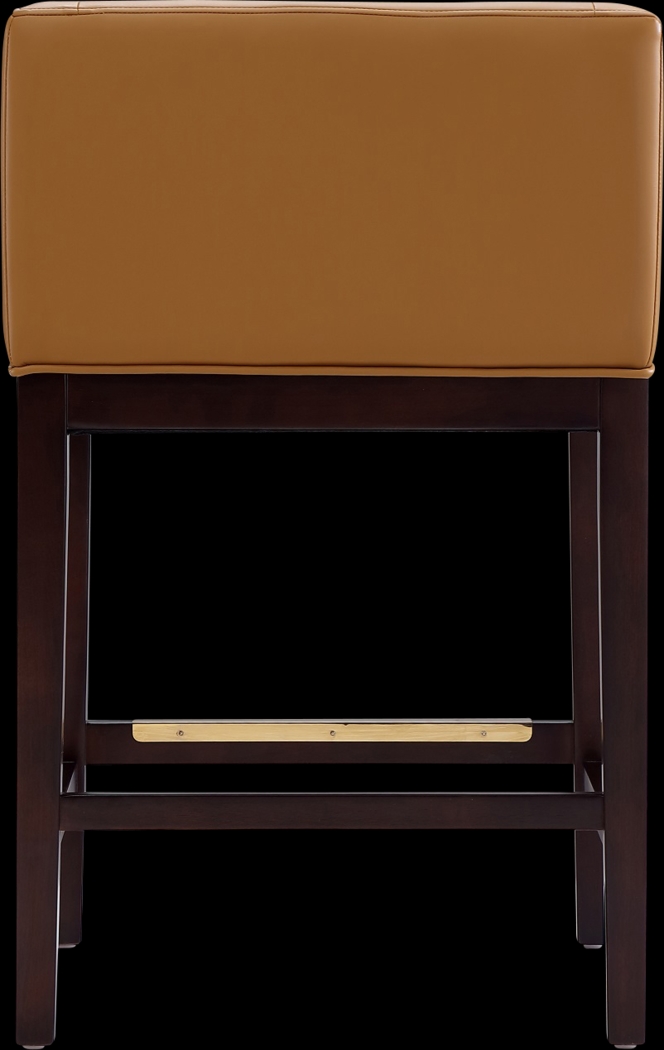 Atterbrock Camel Counter Height Stool - Thumbnail - Image 5