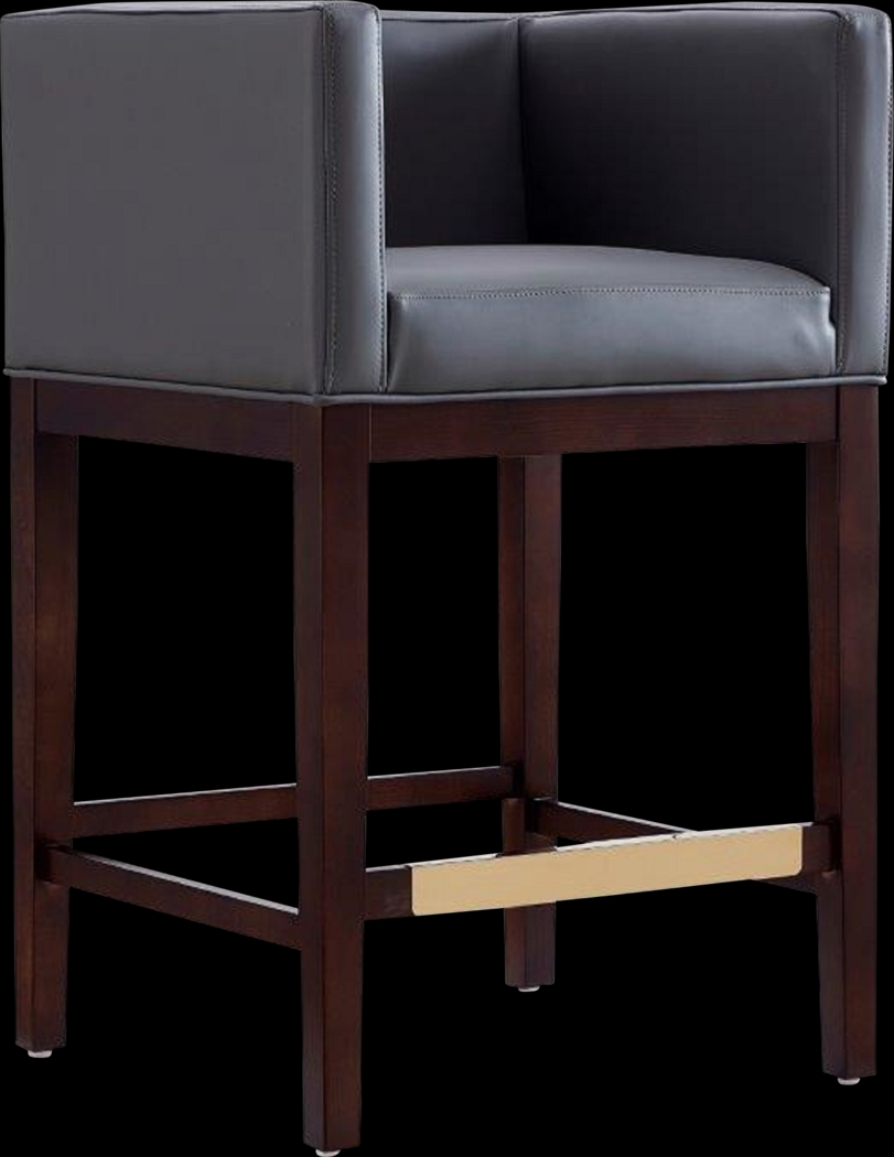 Atterbrock Gray Counter Height Stool - Thumbnail - Image 1