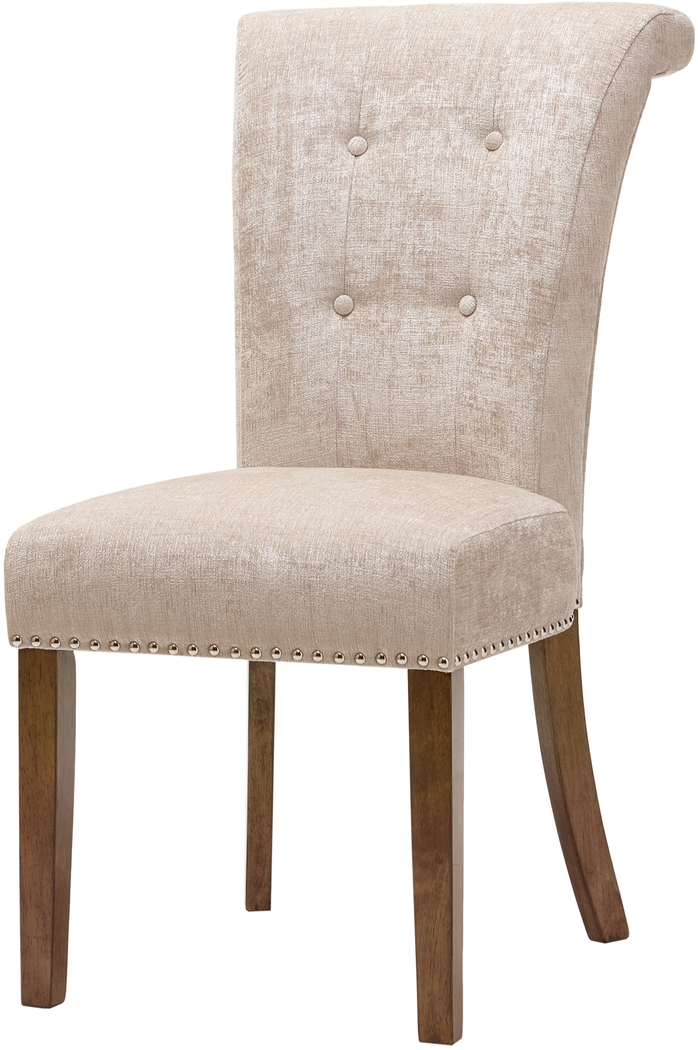 Atticks Cream Dining Chair, Set of 2 - Thumbnail - Image 2