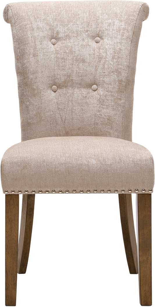 Atticks Cream Dining Chair, Set of 2 - Thumbnail - Image 3