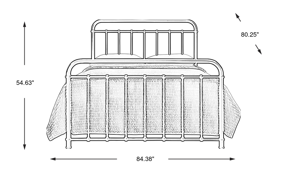 Dimension Image. Please refer to the Dimension Tab on this page for dimension details.