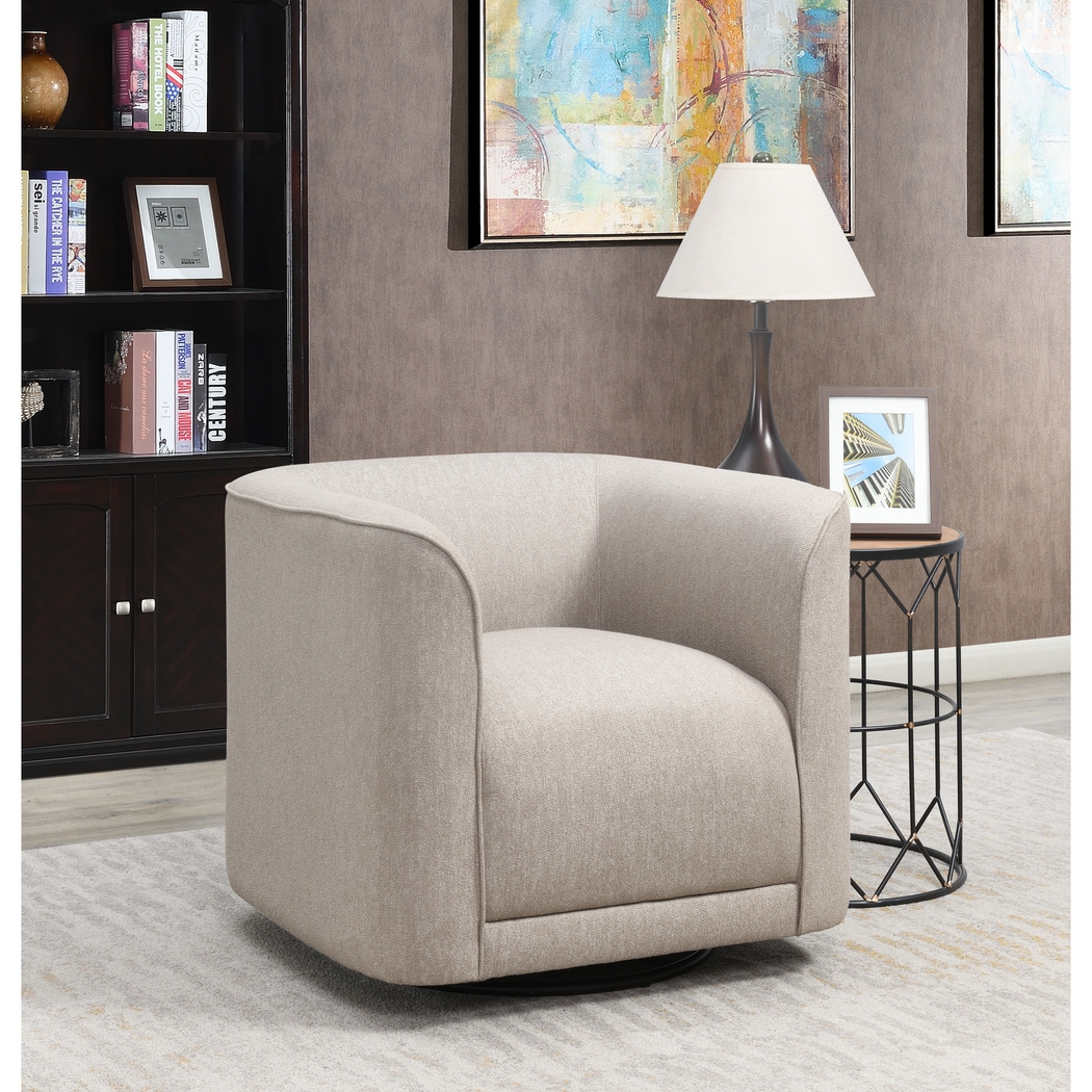 Attwick Beige Accent Chair - Thumbnail - Image 5
