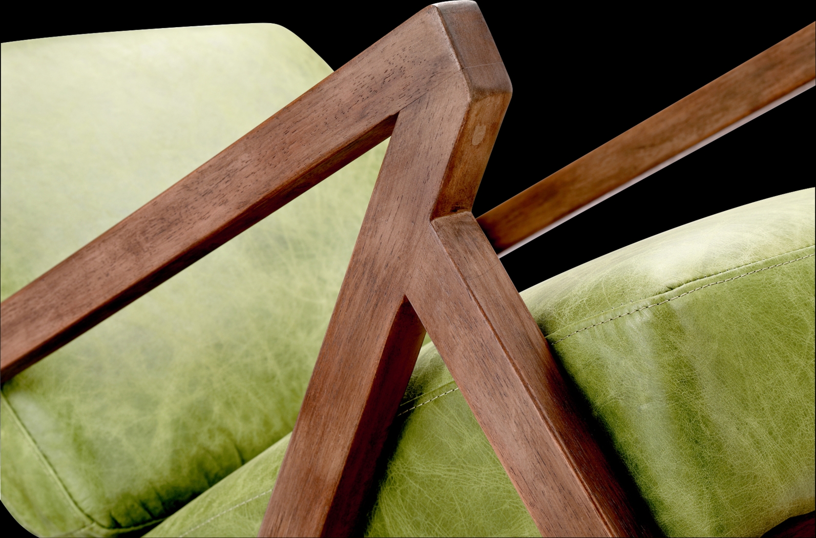 Atwell Green Accent Chair - Thumbnail - Image 6